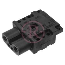 سوکت مادگی شارژ باتری لیفتراک برقی 80A آمپر (کانکتور مادگی شارژر باطری یو پی اس UPS NF80) شرکت پروکانکت Proconect فرانسه